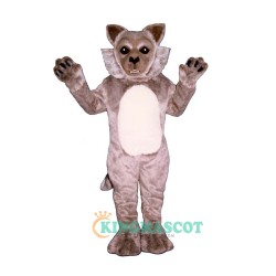 Timber Wolf Uniform, Timber Wolf Mascot Costume