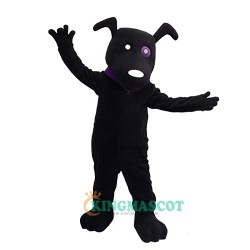 Dog Uniform, Black Dog Mascot Costume