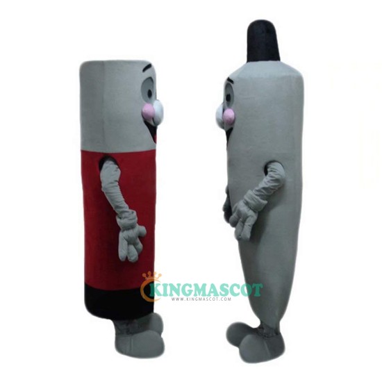 Toothpaste and Lipstick Cartoon Uniform, Toothpaste and Lipstick Cartoon Mascot Costume