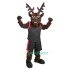 College Tough Elk Uniform, College Tough Elk Mascot Costume