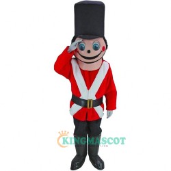 Toy Soldier Uniform, Toy Soldier Mascot Costume