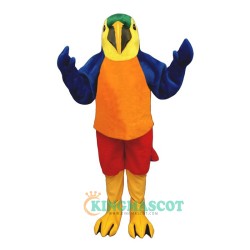 Tropical Parrot Uniform, Tropical Parrot Mascot Costume