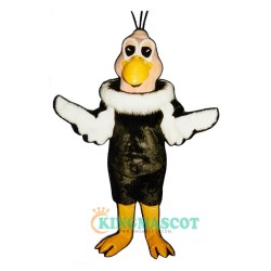 Vinnie Vulture Uniform, Vinnie Vulture Mascot Costume