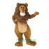 Wally Lion Uniform, Wally Lion Mascot Costume