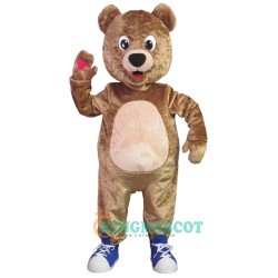 Cute Warm Bear Uniform, Cute Warm Bear Mascot Costume