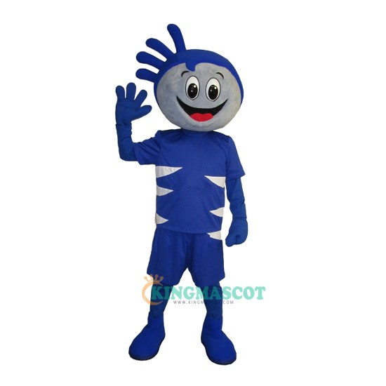 Wavy Guy Uniform, Wavy Guy Mascot Costume