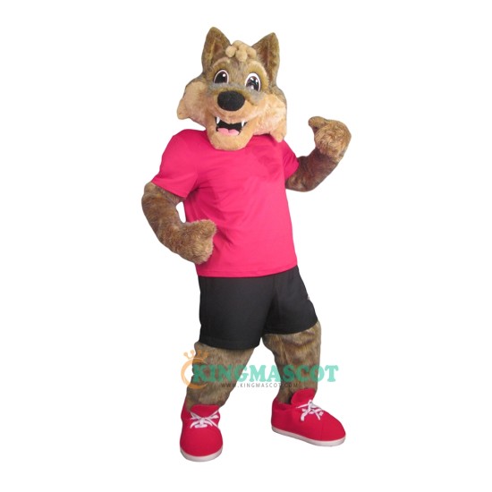 Happy Coyote Uniform, Happy Coyote Mascot Costume