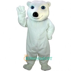 White Bear Uniform, White Bear Lightweight Mascot Costume