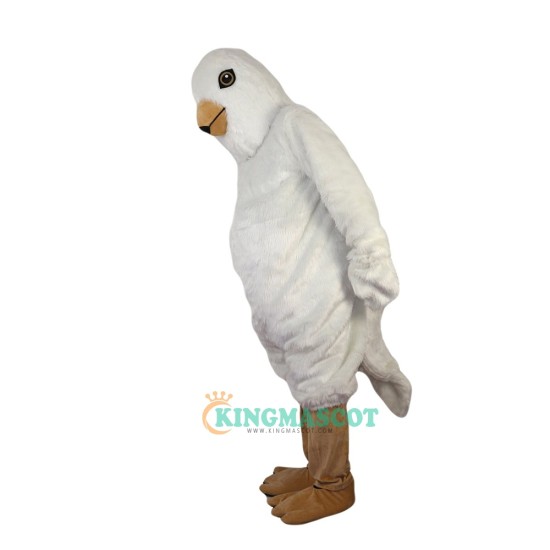 White Bird Eagle Cartoon Uniform, White Bird Eagle Cartoon Mascot Costume