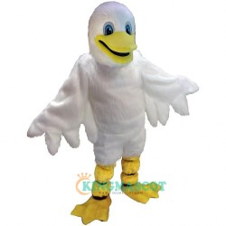 White Duck Uniform, White Duck Lightweight Mascot Costume