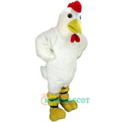 White Hen Uniform, White Hen Lightweight Mascot Costume