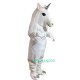 White Horse Unicorn Cartoon Uniform, White Horse Unicorn Cartoon Mascot Costume