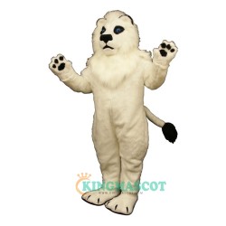 White Lion Uniform, White Lion Mascot Costume