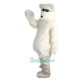 White Polar Bear Cartoon Uniform, White Polar Bear Cartoon Mascot Costume