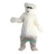White Polar Bear Cartoon Uniform, White Polar Bear Cartoon Mascot Costume