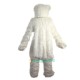 White Polar Bear Cartoon Uniform, White Polar Bear Cartoon Mascot Costume