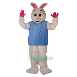 White Rabbit Cartoon Uniform, White Rabbit Cartoon Mascot Costume