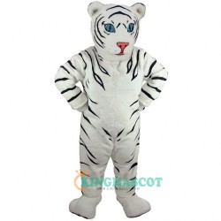 White Tiger Cub Uniform, White Tiger Cub Lightweight Mascot Costume