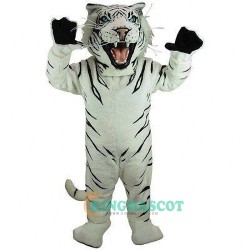 White Tiger Uniform, White Tiger Mascot Costume