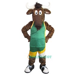 Brown Buffalo Uniform, Brown Buffalo Mascot Costume