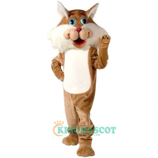 Wirey Wild Cat Uniform, Wirey Wild Cat Mascot Costume