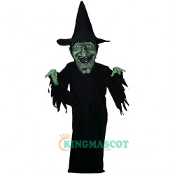 Witch Uniform, Witch Mascot Costume