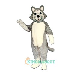 Wolf Dog Uniform, Wolf Dog Mascot Costume