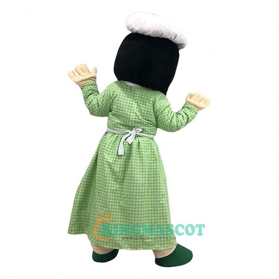 Woman Cook Uniform, Woman Cook Mascot Costume