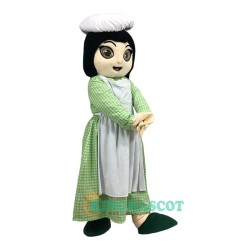 Woman Cook Uniform, Woman Cook Mascot Costume