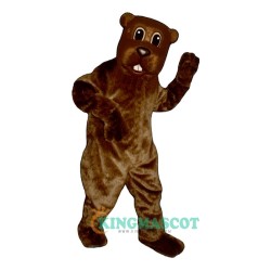 Woody Beaver Uniform, Woody Beaver Mascot Costume