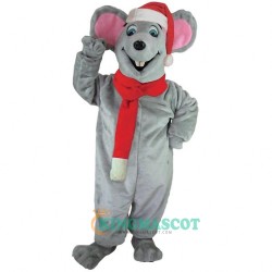 X mas Mouse Uniform, X mas Mouse Mascot Costume
