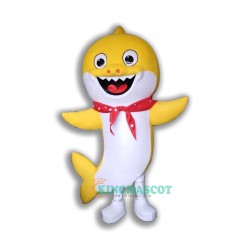 Yellow Baby Shark Uniform, Yellow Baby Shark Mascot Costume