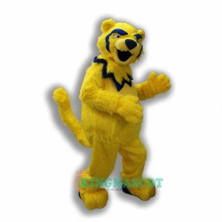 Yellow Cat Uniform, Yellow Cat Mascot Costume