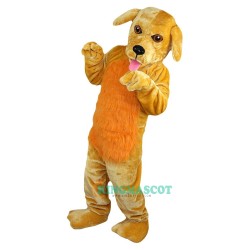 Yellow Dog Cartoon Uniform, Yellow Dog Cartoon Mascot Costume