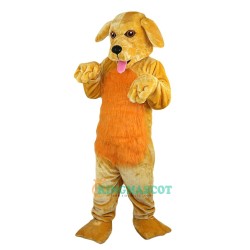 Yellow Dog Cartoon Uniform, Yellow Dog Cartoon Mascot Costume