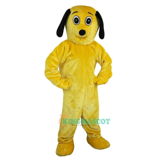 Yellow Dog Cartoon Uniform, Yellow Dog Cartoon Mascot Costume