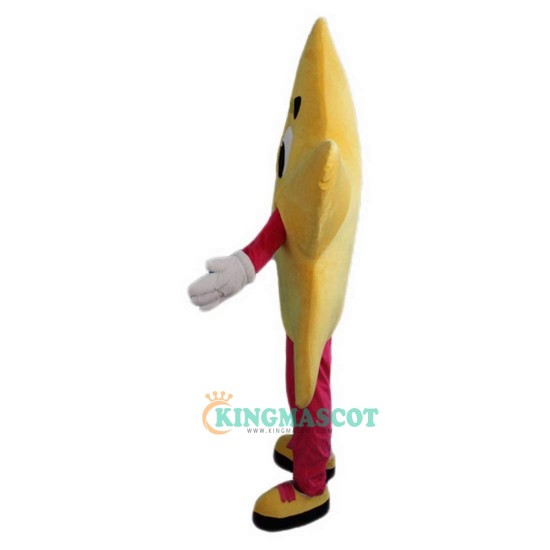 Yellow Five-Pointed Star Cartoon Uniform, Yellow Five-Pointed Star Cartoon Mascot Costume