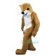 Yellow Gopher Mole Cartoon Uniform, Yellow Gopher Mole Cartoon Mascot Costume