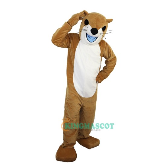 Yellow Gopher Mole Cartoon Uniform, Yellow Gopher Mole Cartoon Mascot Costume