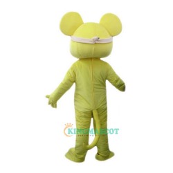 Yellow Mouse Cartoon Uniform, Yellow Mouse Cartoon Mascot Costume