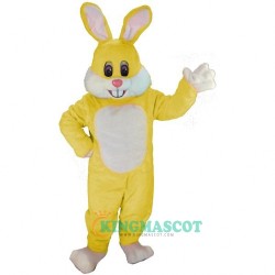 Yellow Toon Rabbit Uniform, Yellow Toon Rabbit Lightweight Mascot Costume