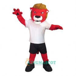 Red Lion Uniform, Red Lion Mascot Costume