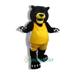 Bear Uniform, College Black Bear Mascot Costume